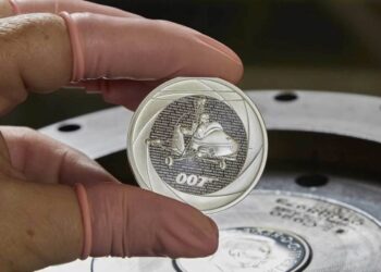 La moneda de James Bond para conmemorar su aniversario 60