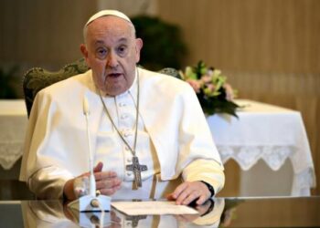 El papa Francisco recibe al presidente de Paraguay en su residencia por sus problemas pulmonares