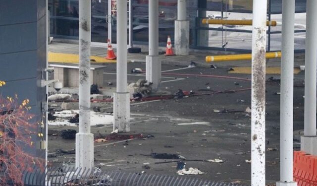 Lo que se sabe de la explosión de un vehículo en el cruce fronterizo entre EEUU y Canadá