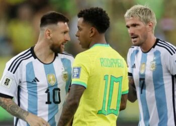 La fuerte historia que subió el padre de Rodrygo con una frase durísima contra Lionel Messi