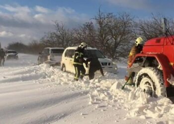 Mueren cinco personas en Odesa, Ucrania, a causa del temporal de nieve