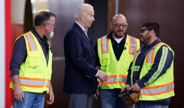 Desde bromear con armas nucleares a llamar “congresista” a Trump: El discurso plagado de errores de Biden en Colorado