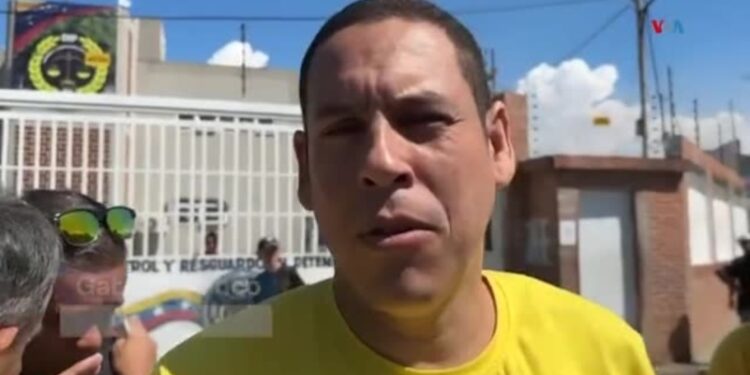 Gabriel Blanco, venezolano liberado