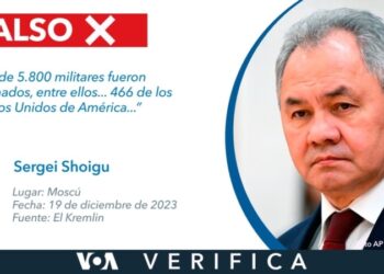 Es falso que murieron 466 estadounidenses en la guerra de Ucrania