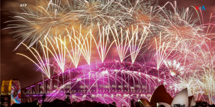 En Fotos | El mundo se prepara para recibir el 2024