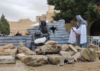 Belén de luto en esta Navidad