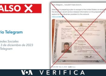 El supuesto Certificado de Nacionalización de Zelenskyy es falso
