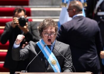 En Fotos | Ha comenzado el camino hacia la reconstrucción en Argentina: presidente Milei durante su discurso