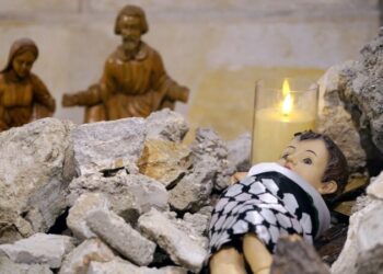 En solidaridad con Gaza, los cristianos de Nazaret reducen las celebraciones navideñas