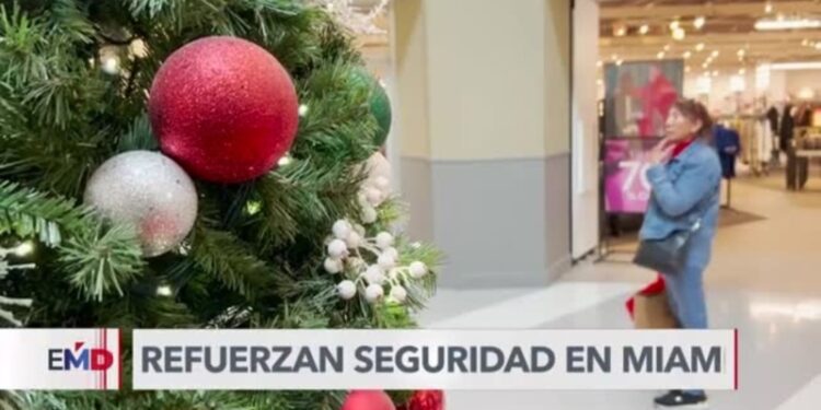 Autoridades de Miami refuerzan seguridad durante la temporada de compras navideñas