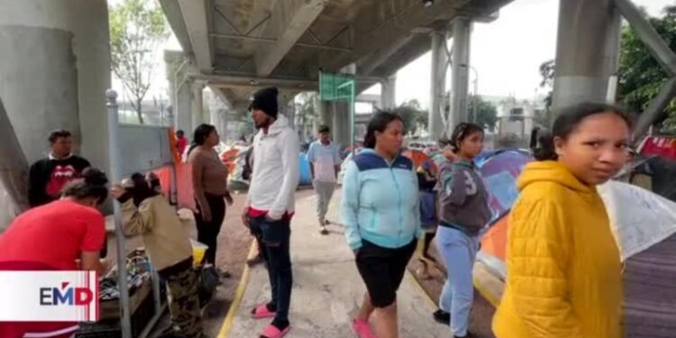 Albergues de migrantes en Ciudad de México están colapsados