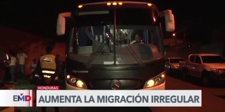 Aumenta flujo migratorio irregular por territorio hondureño