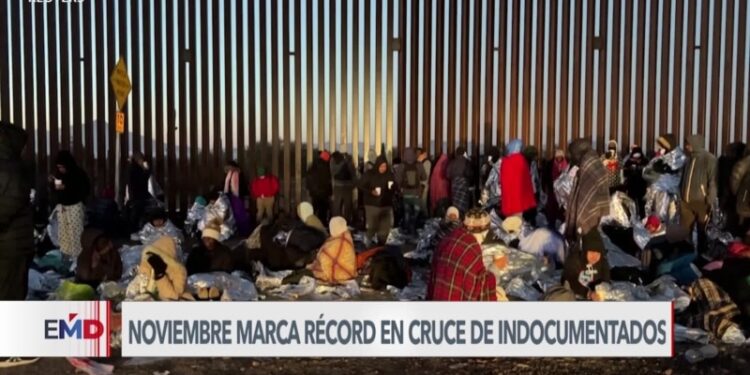 Casi 250.000 migrantes indocumentados llegaron a EEUU en noviembre