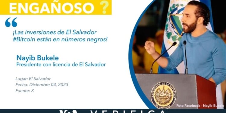 ¿Estuvieron las inversiones de bitcóin en El Salvador en «números negros”?