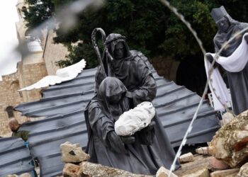 La histórica Belén recibe la Navidad sin ánimos de celebrar