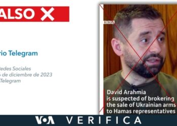 BBC no reportó que un político ucraniano está involucrado en venta de armas a Hamás