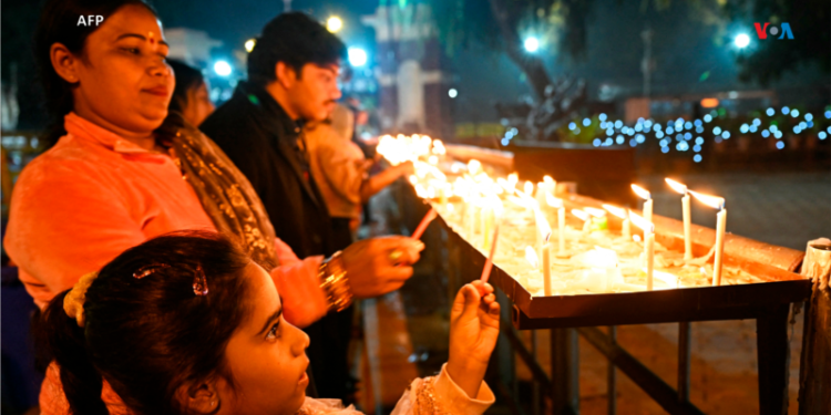 En fotos: La espera de la Navidad alrededor del mundo