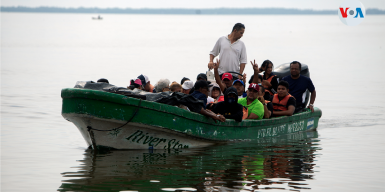 Reportan naufragio de barco con migrantes frente a isla de Nicaragua, mueren dos venezolanas