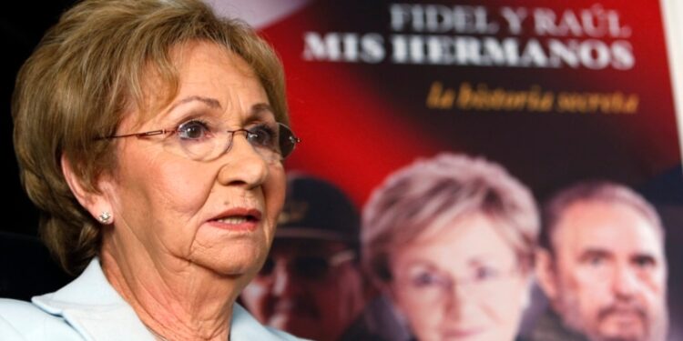 Muere en Miami Juanita Castro, hermana  y crítica abierta de Fidel