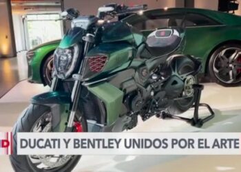 Nuevo Diseño de la Ducati Diavel para Bentley fue presentado en Art Basel Miami 2023
