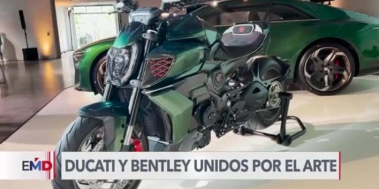 Nuevo Diseño de la Ducati Diavel para Bentley fue presentado en Art Basel Miami 2023