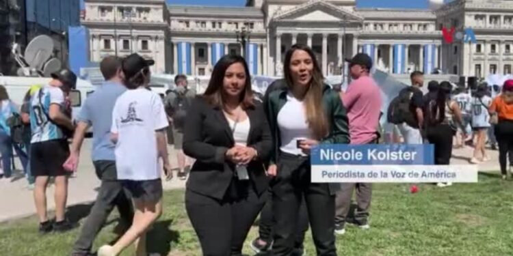 Así se vivieron los momentos previos a la posesión de Javier Milei como presidente de Argentina