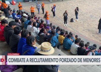 Niños colombianos expuestos a reclutamiento forzado viven una jornada distinta