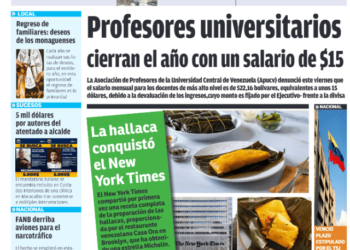 Portadas de este sábado 30 de diciembre de 2023