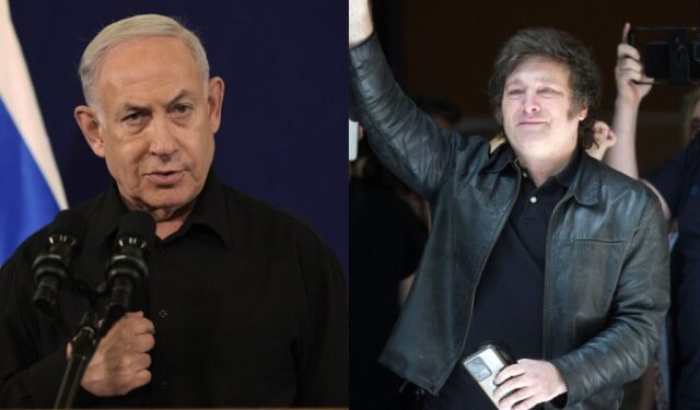 Netanyahu habla por primera vez con Milei, agradece su apoyo y lo invita a visitar Israel