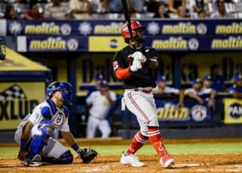 Magallanes y Lara se olvidaron de jugar pelota en Valencia y se fueron a las manos (VIDEO)