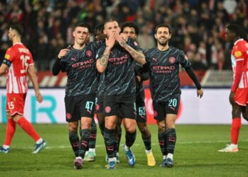 Manchester City cerró la fase de grupos de la Champions con el pleno de victorias