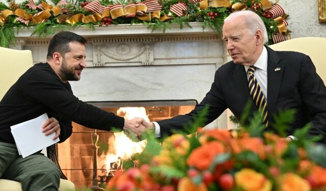 Zelenski se reunió con Biden en Washington por tercera vez tras el inicio de la guerra