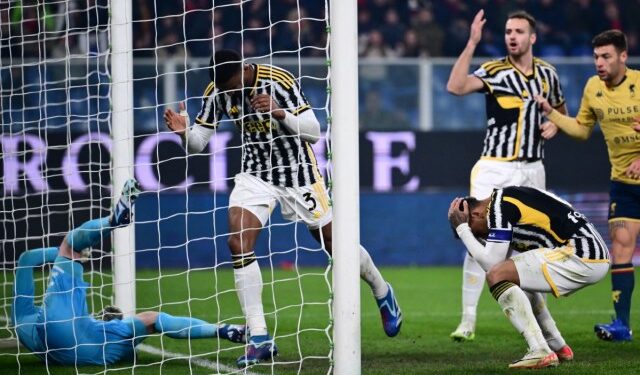 Juventus desperdició la ocasión de ponerse líder al empatar con el Genoa