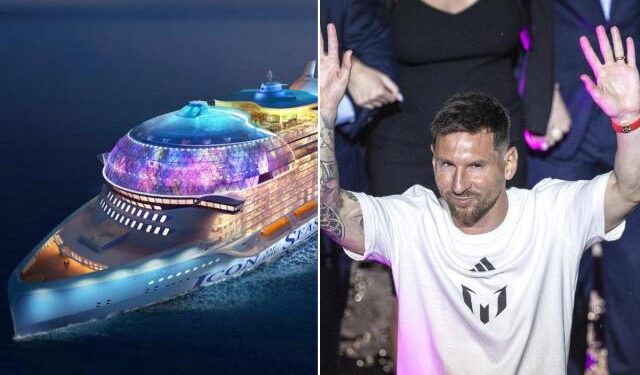Esto cuesta vacacionar por una semana en el lujoso crucero que inaugurará Messi
