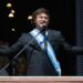 Javier Milei, desde el balcón de la Casa Rosada: “Es el fin de la noche populista”
