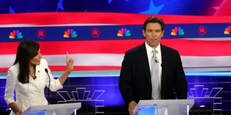 Los aspirantes a la nominación republicana para las elecciones 2024 buscan ventaja en el último debate.