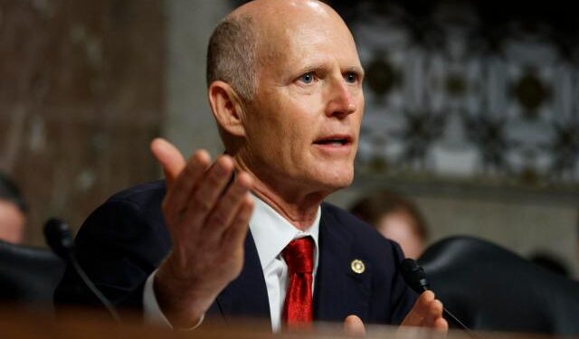Rick Scott pidió a Joe Biden que reconozca a María Corina Machado como líder de la oposición venezolana