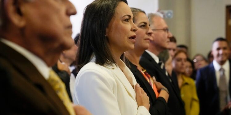 María Corina Machado apela su inhabilitación como candidata en el TSJ de Venezuela, según EEUU