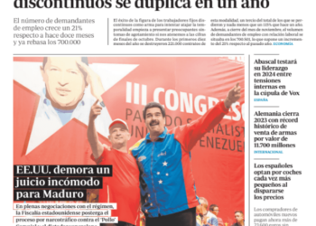Portadas de la prensa internacional de este jueves 28 de diciembre de 2023