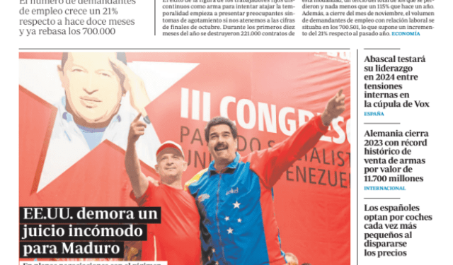 Portadas de la prensa internacional de este jueves 28 de diciembre de 2023