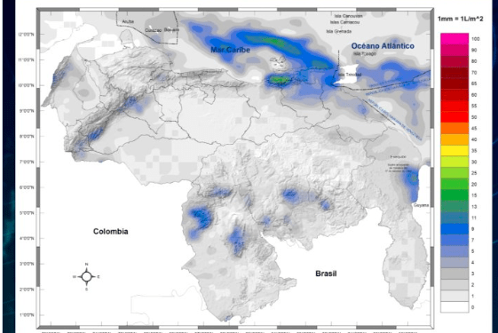 Inameh prevé cielo despejado y baja probabilidad de precipitaciones en gran parte del país