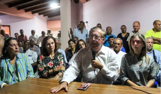 César Pérez Vivas reafirmó su apoyo a María Corina Machado