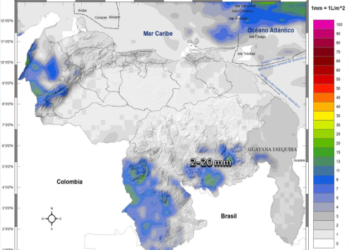 Inameh pronosticó cielo despejado en gran parte de Venezuela este #18Dic