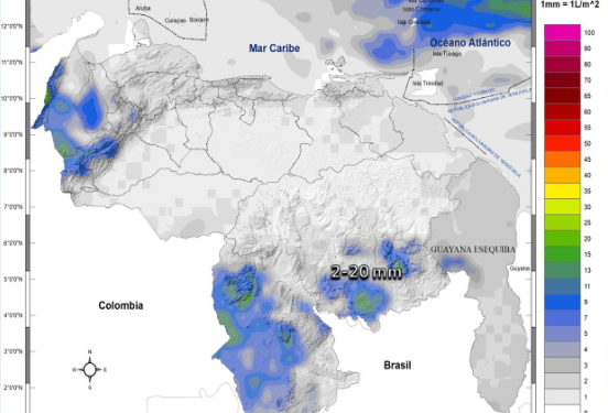 Inameh pronosticó cielo despejado en gran parte de Venezuela este #18Dic