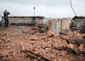 Ucrania registra oleada de ataques rusos con drones y misiles con al menos nueve muertos