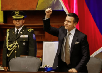 Presidente ecuatoriano Daniel Noboa preside una sesión del Consejo de Seguridad en la ONU