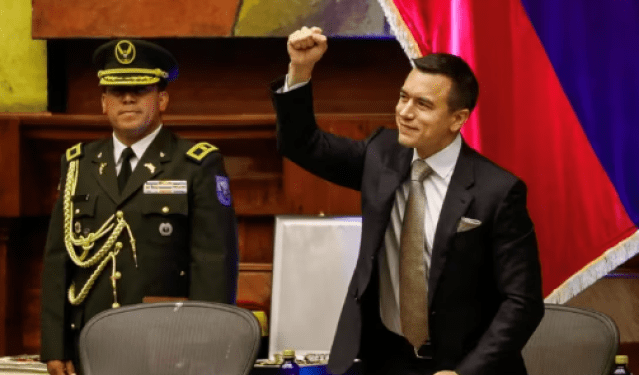 Presidente ecuatoriano Daniel Noboa preside una sesión del Consejo de Seguridad en la ONU