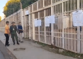 EN IMÁGENES: Así se encuentra el principal centro de votación en Margarita este #3Dic