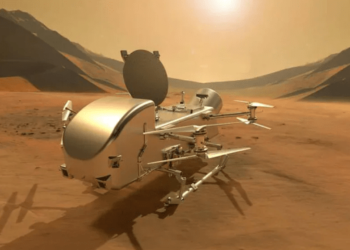 Cómo es Dragonfly, nave del tamaño de un carro que volará sobre una luna de Saturno