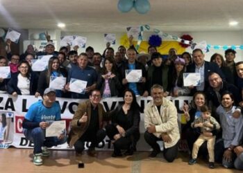 Homenaje a activistas venezolanos en Bogotá con María Corina Machado